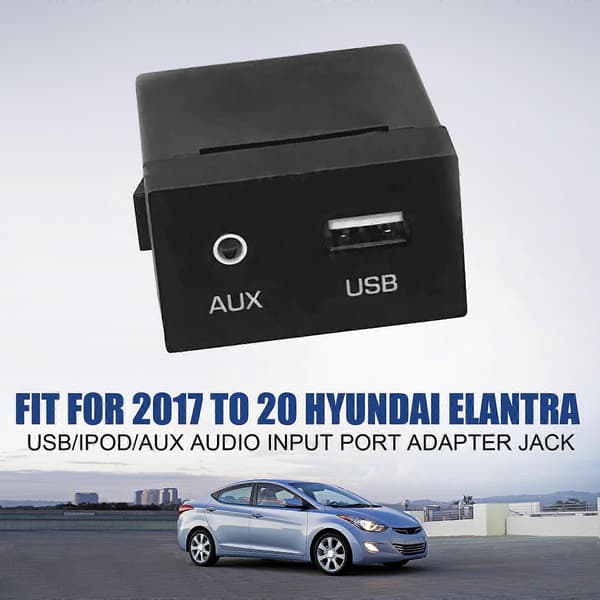 USB/iPod/AUX-tuloadapteriliitin 96120-F2000 Hyundai Elantra 17-20 12 12