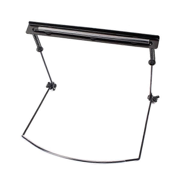 Professional Black Harmonica Holder Neck Brace Harp Rack for 24 Holes