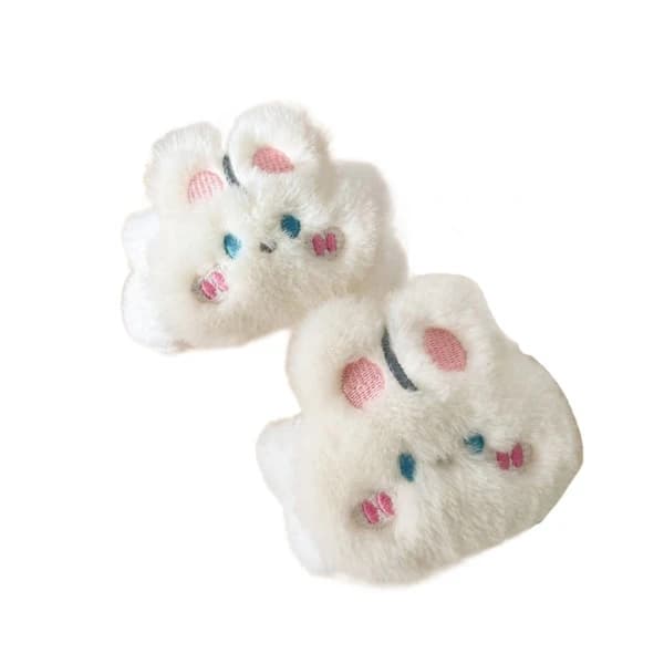 Ansiktsvask Armbånd Spa Håndleddsvaskebånd HVIT KANIN HVIT white rabbit