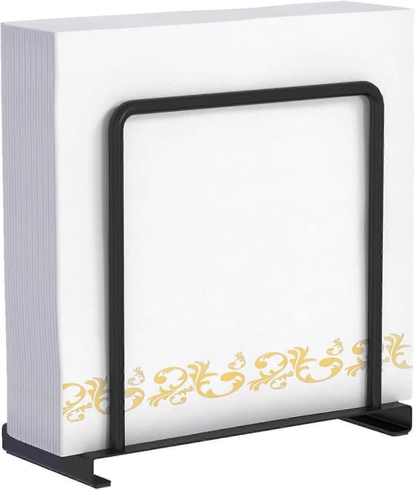1-delt sett metallserviettholder moderne papirhåndkleholder serviett