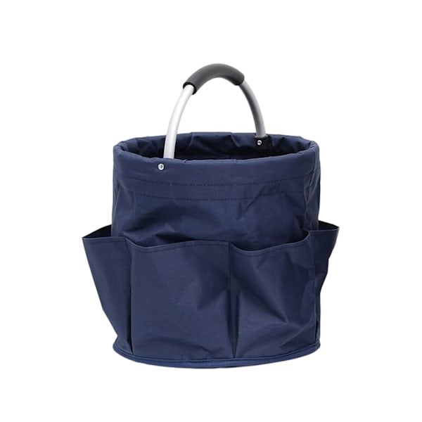 Universal städkorg, polyester, 28 x 26,5 x 28 cm, blå