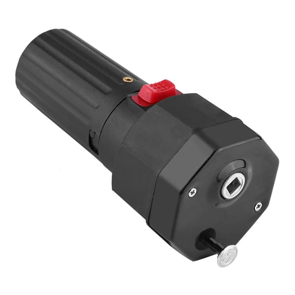 Elektrisk Grill BBQ Barbecue Roterende Motor 1.5V Batteridrevet Sort Farve