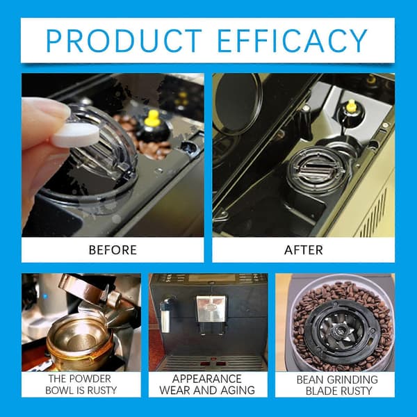 Coffee Machine Cleaning Tablets Effective Descaling for Espresso Machines Multipurpose Cleaner for Coffee Appliances