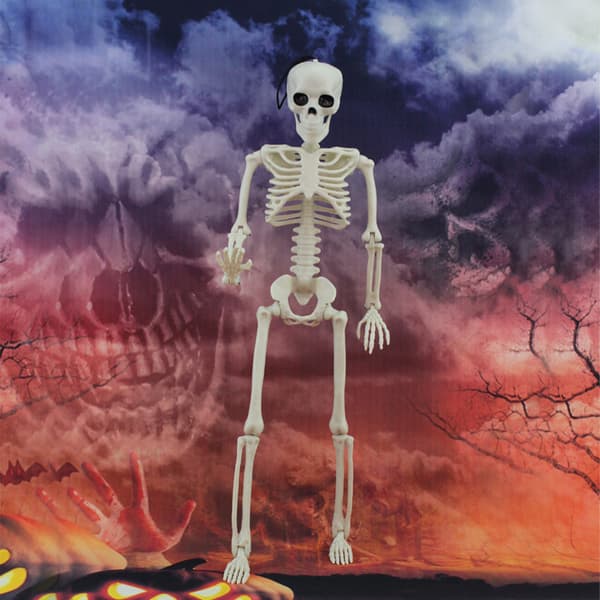 2 kpl Halloween-koristerekvisiittaa 40 cm, voidaan ripustaa LED-valolla