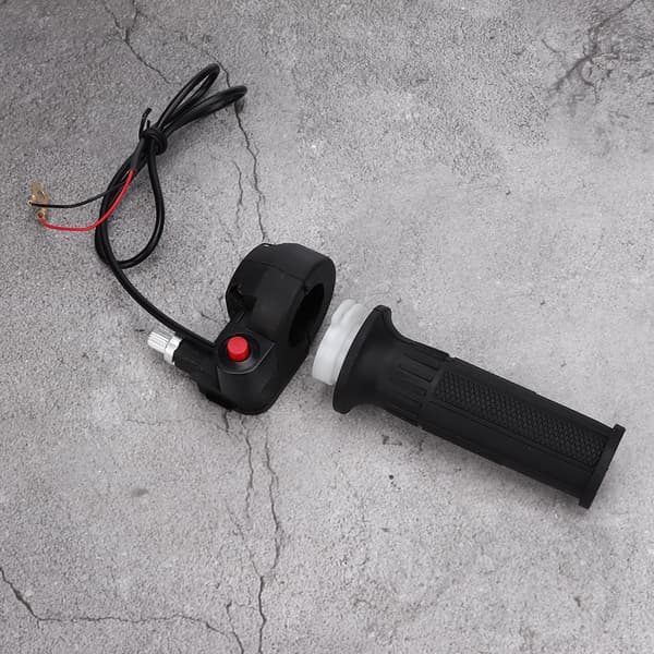 Throttle Handle with Stop Button Fits for 47cc 49cc Mini Moto Dirt Bike Handlebar