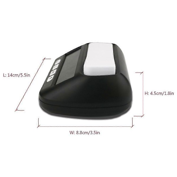 3-in-1 Multifunctional Portable Professional Chess Clock Digital Chess Timer Game Timer