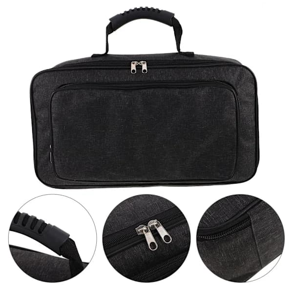 Elgitarr effektpaket pedalbord fodral tillbehör skyddande överdrag 1x 1x 1x