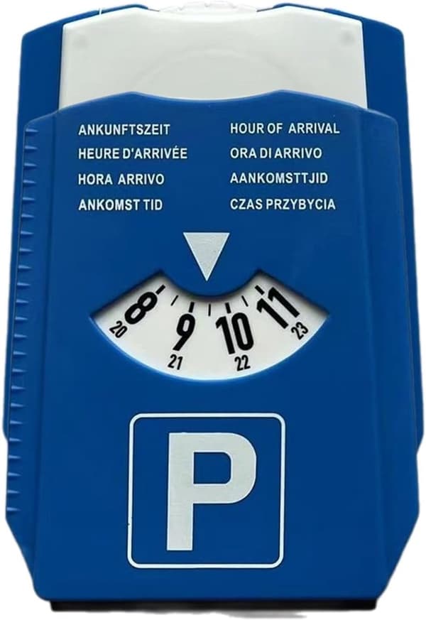 Parking Meter Ice Scraper Time Display Disc Car Windshield Snow Plow Return Time Note Snow Blower Timer Clock