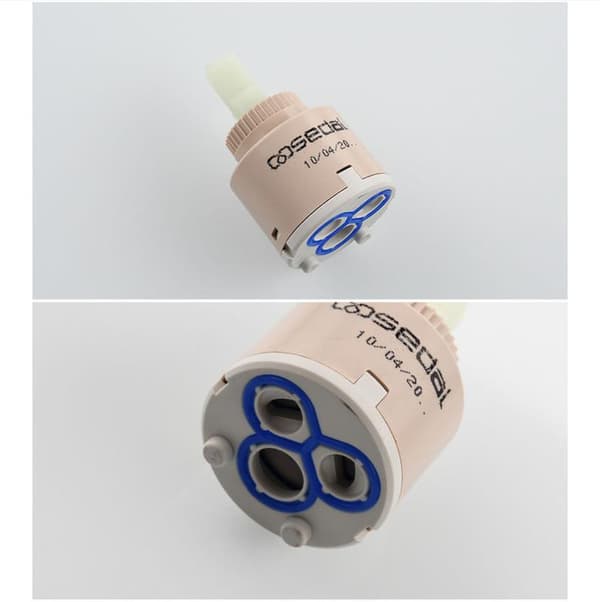 Hot and cold water tap ceramic spool mixing tap, single valve core replacement 35MM