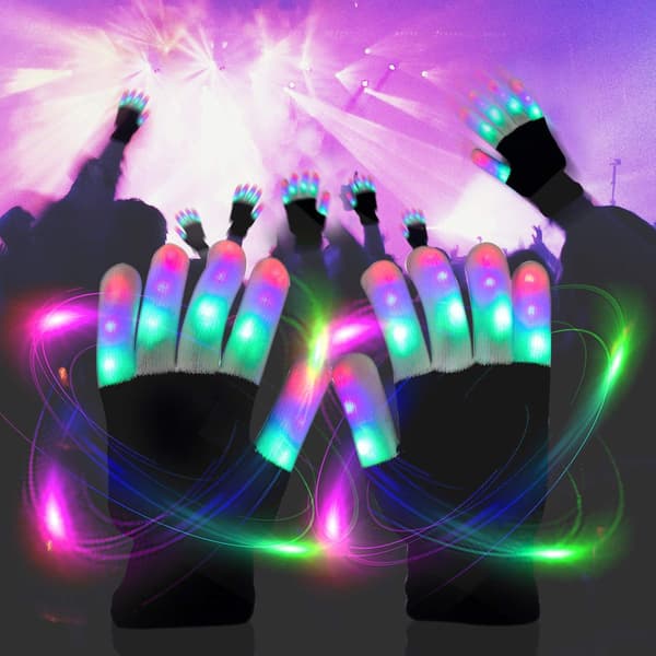 Lysende handsker fingerlampe handsker