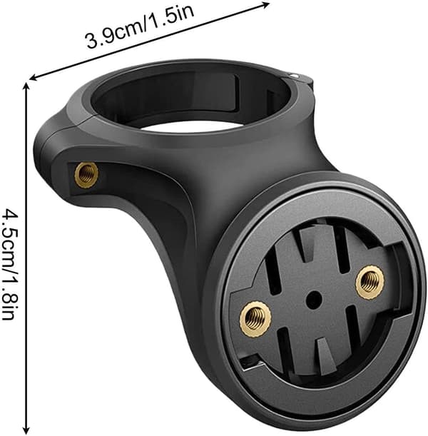 Seteklemme - lett erstatningsbrakett i nylon, sykkelsetemontering leveres med 2 avstandsstykker Comes with 2 spacers