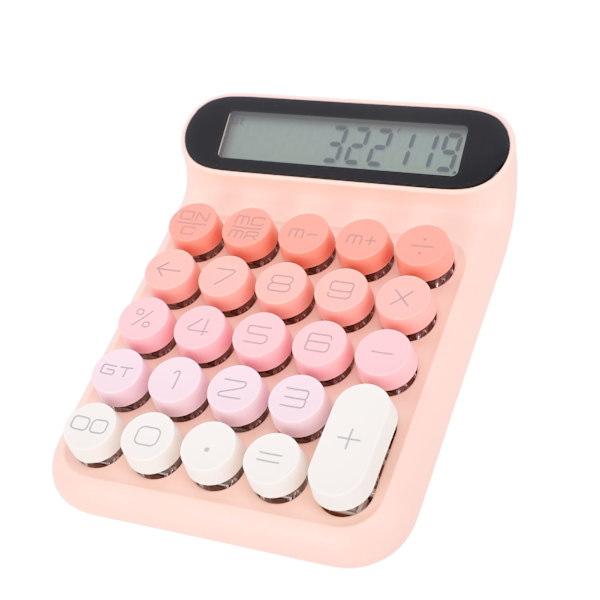 Mekanisk Tæller til Kontor & Studerende - Pink
