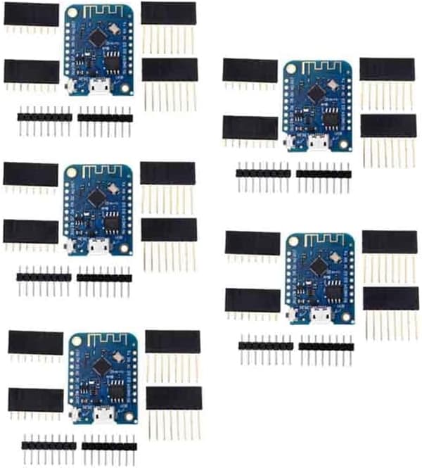 5 kpl V3.0.0 4MB levy ESP8266-pohjainen -