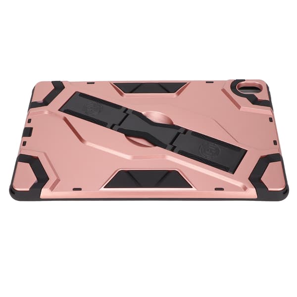 Tablet Case for Lenovo Tab P11 11 inch Ultra-thin Shockproof Protective Case with Shoulder Straps Back Hand Straps Rose Gold