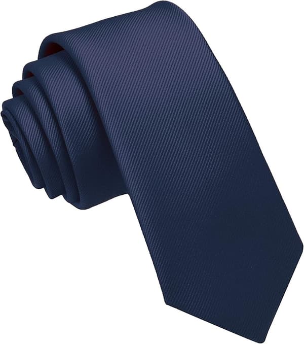 Kapea solmio miehille eri väreissä 5cm navy blue