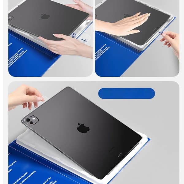 2-pack HD Arc Edge Tempered Glass Screen Protector Compatible with iPad Air 3/Pro 10.5 inch