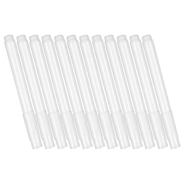 Whiteboardmarkør flydende kridt kompatibel med tavle glas 12 stykker cylindrisk