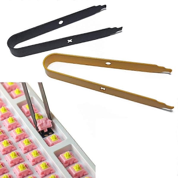 Antistatic Switch Puller Metal Shaft Removal Tool for Mechanical Keyboard