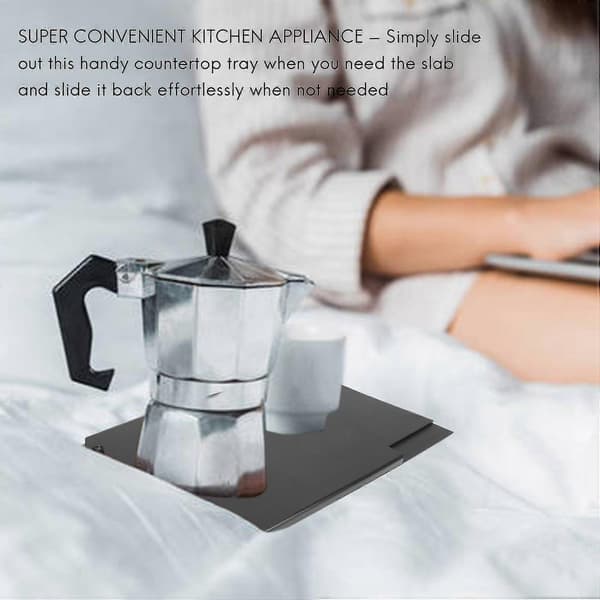 Kitchen Sliding Coffee Maker Mat, 30 cm Under Cabinet Appliance Coffee Maker Toaster Countertop Sto