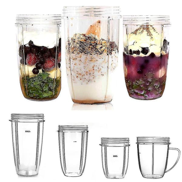 18/24/32oz Cups Replacement Parts Compatible Nutribullet 600w/ 900w Blender()-e 32OZ 32OZ