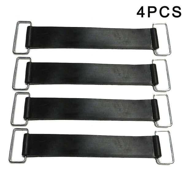 Batteri Gummiband Rem Ställbar Hållare Elastisk Bandage Bälte Sträckbar För Motorcykel 4 Pcs 4 Pcs