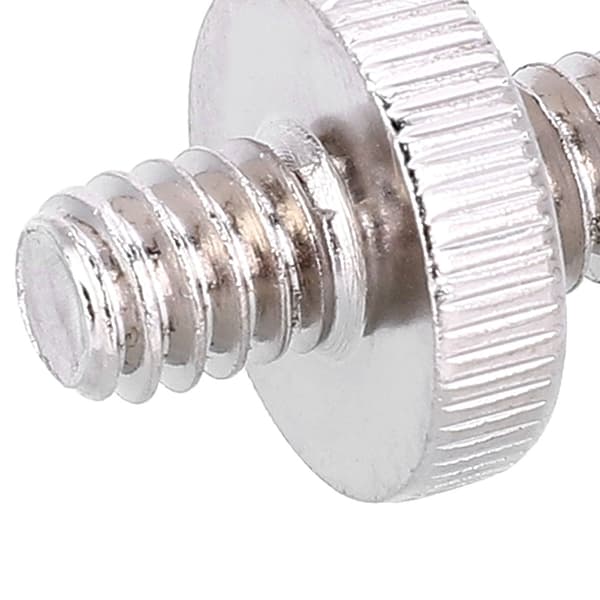 1 pc 1/4\" Male to 1/4\" Male Threaded Screw Conversion Adapter for Camera Tripod Ball Head DSLR