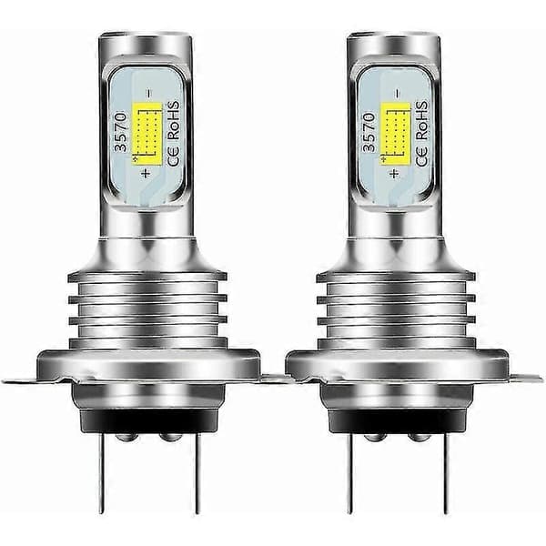 80W LED-ajovalot H7 autoon, ajovalot CSP 3570 dekoodattu sumuvalo autoon 80W, 2 kpl [DB]
