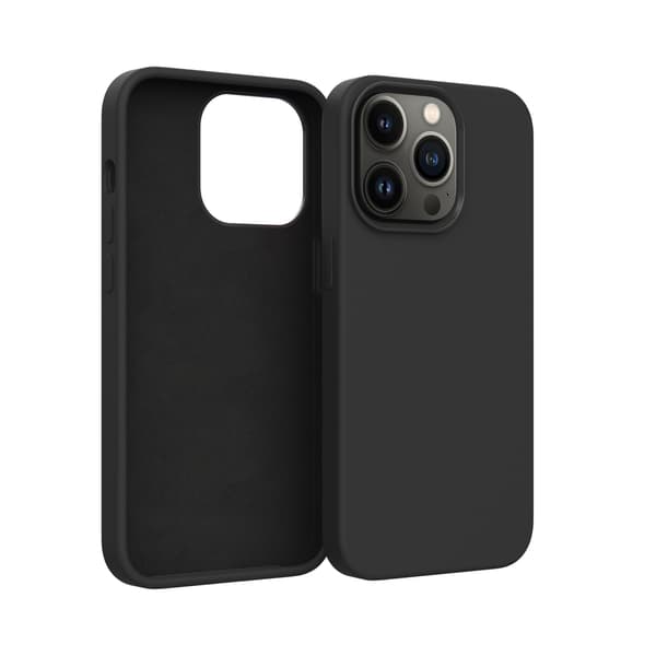 (Sort) elago Skal Silikonevæske Kompatibel med iPhone 12 Mini