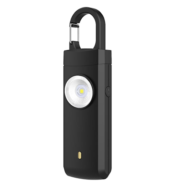 Ny Kvinders 130db Ulvealarm (genopladelig) Sort