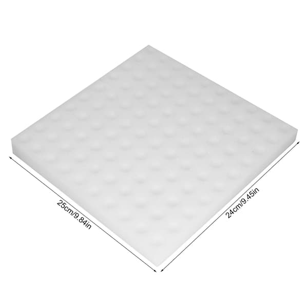 100 Pcs Hydroponic Sponge Planting Tool Square Plant Sponges for Greenhouse
