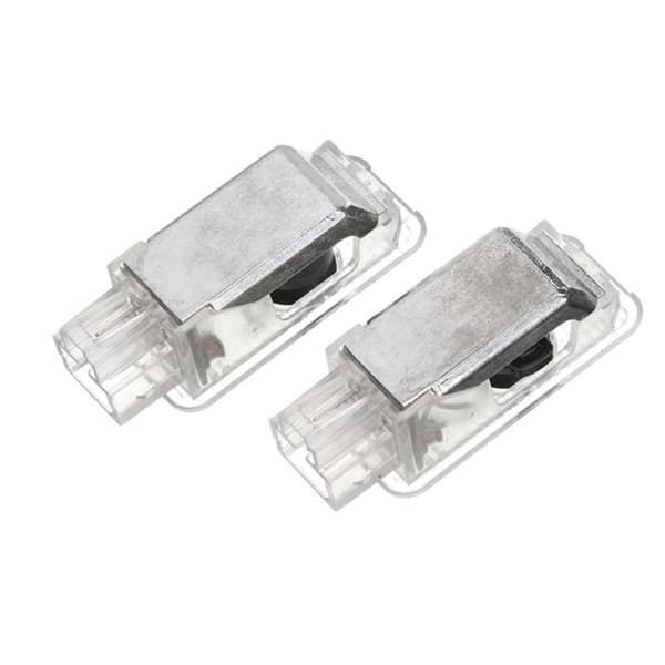 2 stk LED-projektor til bildør velkomstlysdekoration til A6L Q5 Q3 A3 A5 A7 A8 A4L S4 S5 S6