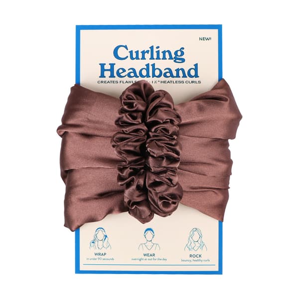 Heatless Curls and Waves with Curling Headband for Women