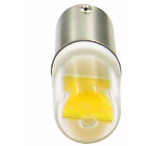 2 stk LED-lamper AC220V 5W erstatning for halogenlampe for taklampe, varmhvit + kaldhvit