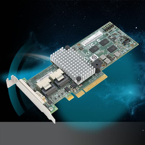 RAID-kontrollerkort for LSI 9264-8i M8103 pcie 6GBps 256M Støtte RAID0 1 5 6