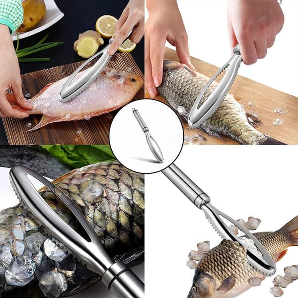Fiskefjernere, 304 Rustfrit Stål Professionel Fiskeskraber, Kitc