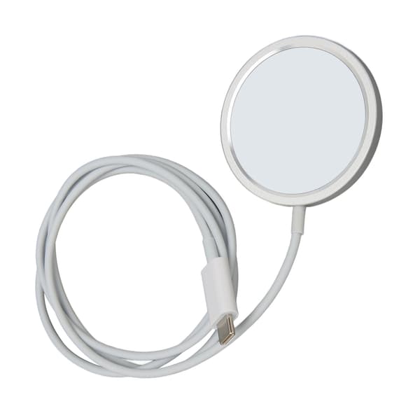 Hurtig trådløs opladningsplade 15W USB C magnetisk trådløs oplader til iPhone 12 13 Mini 14 Plus 12 13 14 Pro Max til IOS Earbuds 3 Pro 2