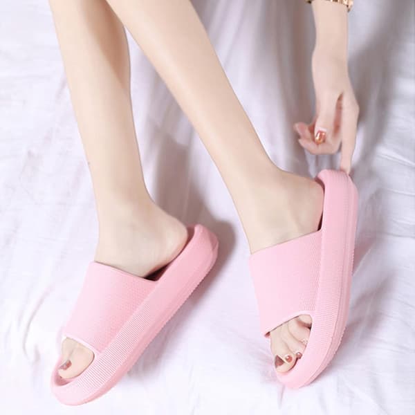 Rosa Tofflor Slides Herr Dam Halkfria Duschtofflor H