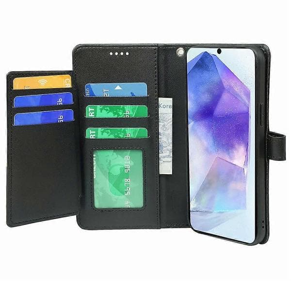 Compatible Case for Samsung Galaxy S26+ with 9 Card Slots, PU Leather Stand, Phone Case