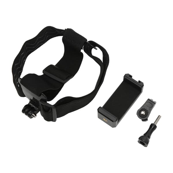 Camera Head Strap Multifunctional Adjustable Mobile Phone Selfie Head Mount Strap for Smartphones Action Camera
