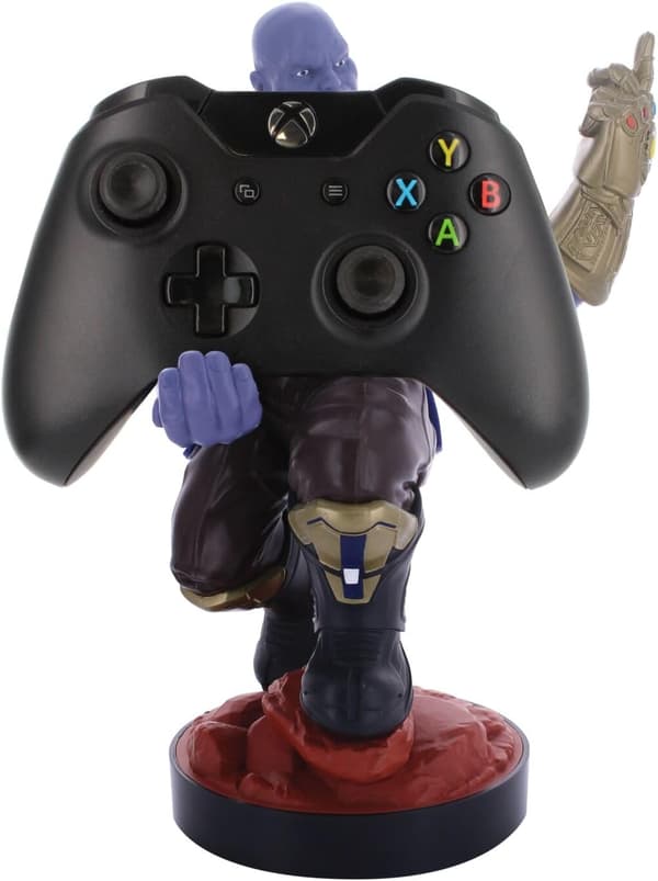 Spiltilbehørsholder og telefonholder, egnet til de fleste controllere (Xbox, Play Station, Nintendo Switch) og mobiltelefoner