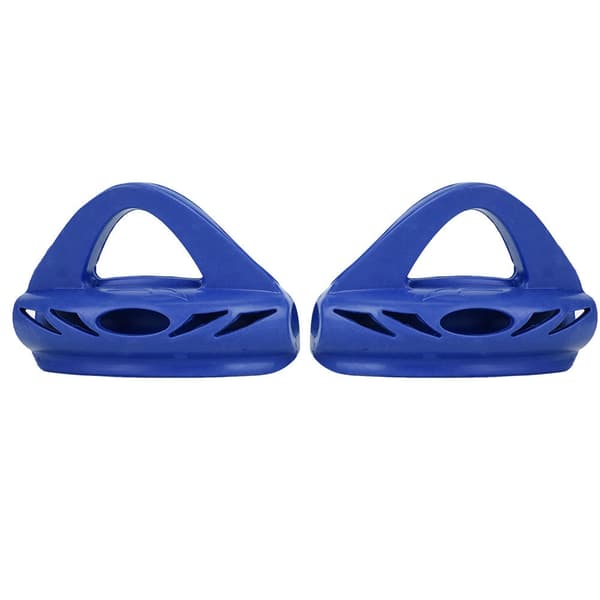 KEEP DIVING Musta kumikenkähihna uimaräpylöille, uimaräpylätarvikkeet sininen