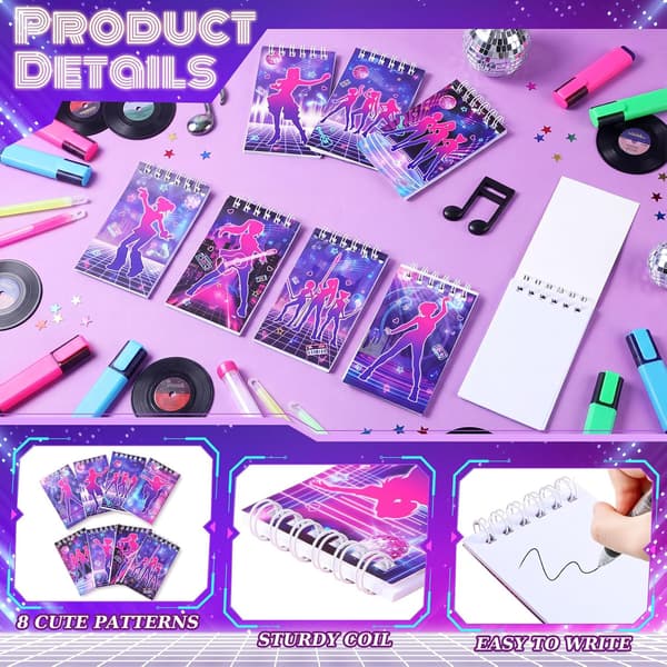 24 st Kpop-tema miniblock i bulk, musikfestfavoriter stilnamn - style_name