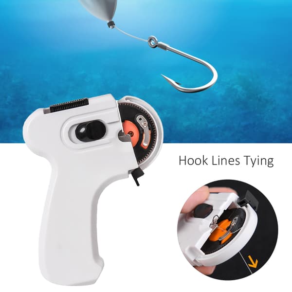 Automatic Fishing Hook Tier Electric Fast Hook Line Knotting Device Fishing Accessories