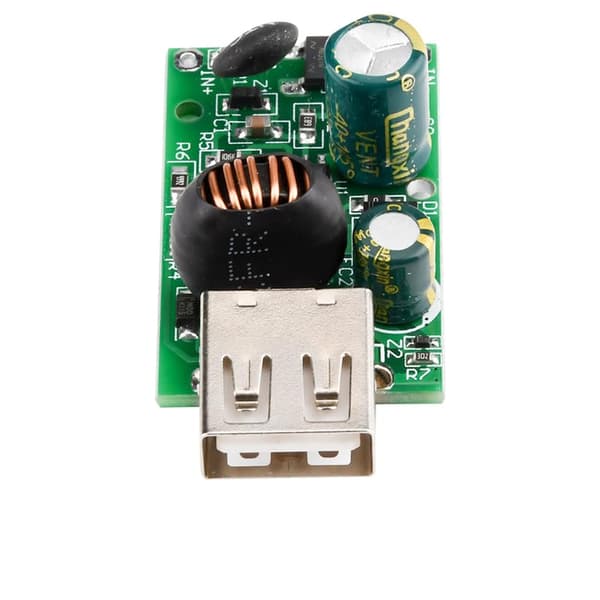 2 kpl 5V 2A yksittäisiä USB-sähkölatausmoduuleja DC8-90V levylle virta -