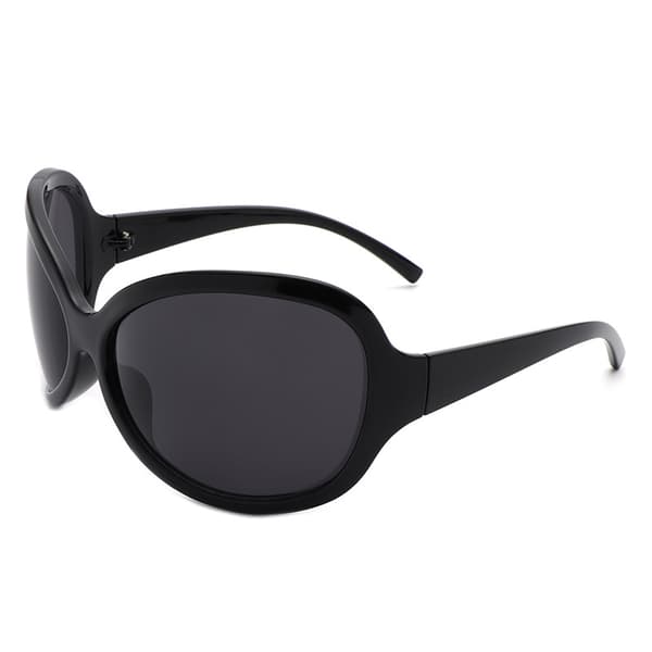 70'er Oversized Retro Solbriller Kvinder Mænd Mode Wraparound Store Solbriller Retro Seje Ovale Solbriller
