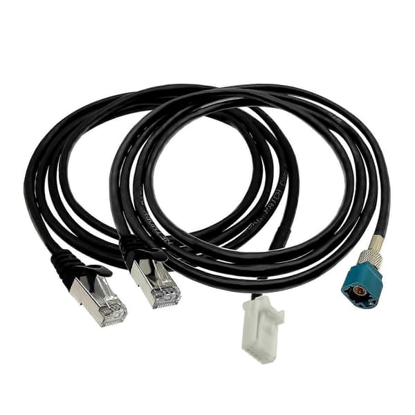 2pcs Diagnostic Service Cable Diagnostic Service System Diagnostic Tool Replacement For Tesla Model S/X 2012-2016 3/Y Metal Joint Cable Length 150cm/5