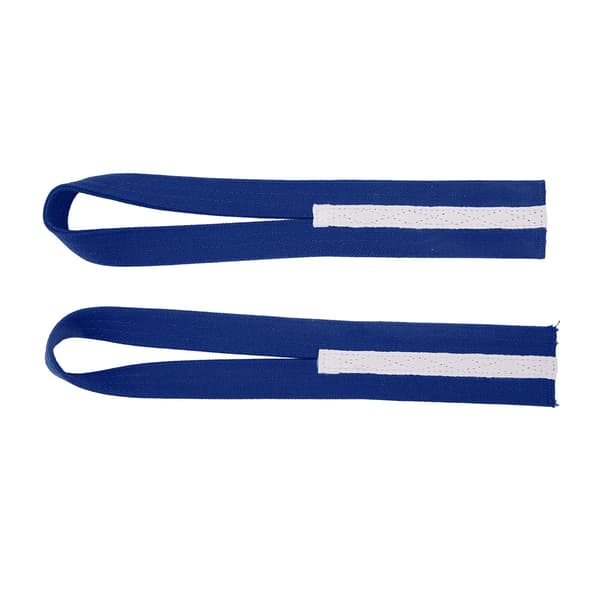 2pcs Canvas Lifting Wrist Straps, Non Slip, Improve Strength, Wrapped Form, Weightlifting Straps Blue