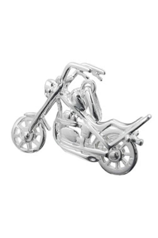 Riipus 25x18mm Chopper Moottoripyörä Hopea 925 - Gl91147
