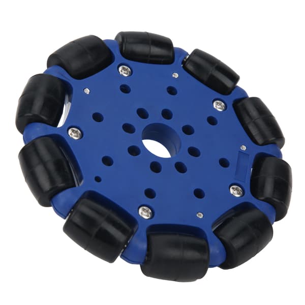 5604‑0014‑0096 Omni Wheel Rubber Omni-Directional Wheel Robot Part Accessory
