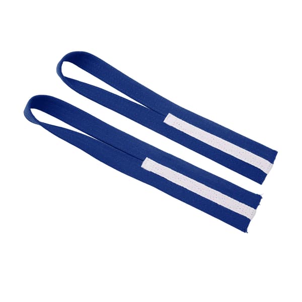 2pcs Canvas Lifting Wrist Straps, Non Slip, Improve Strength, Wrapped Form, Weightlifting Straps Blue